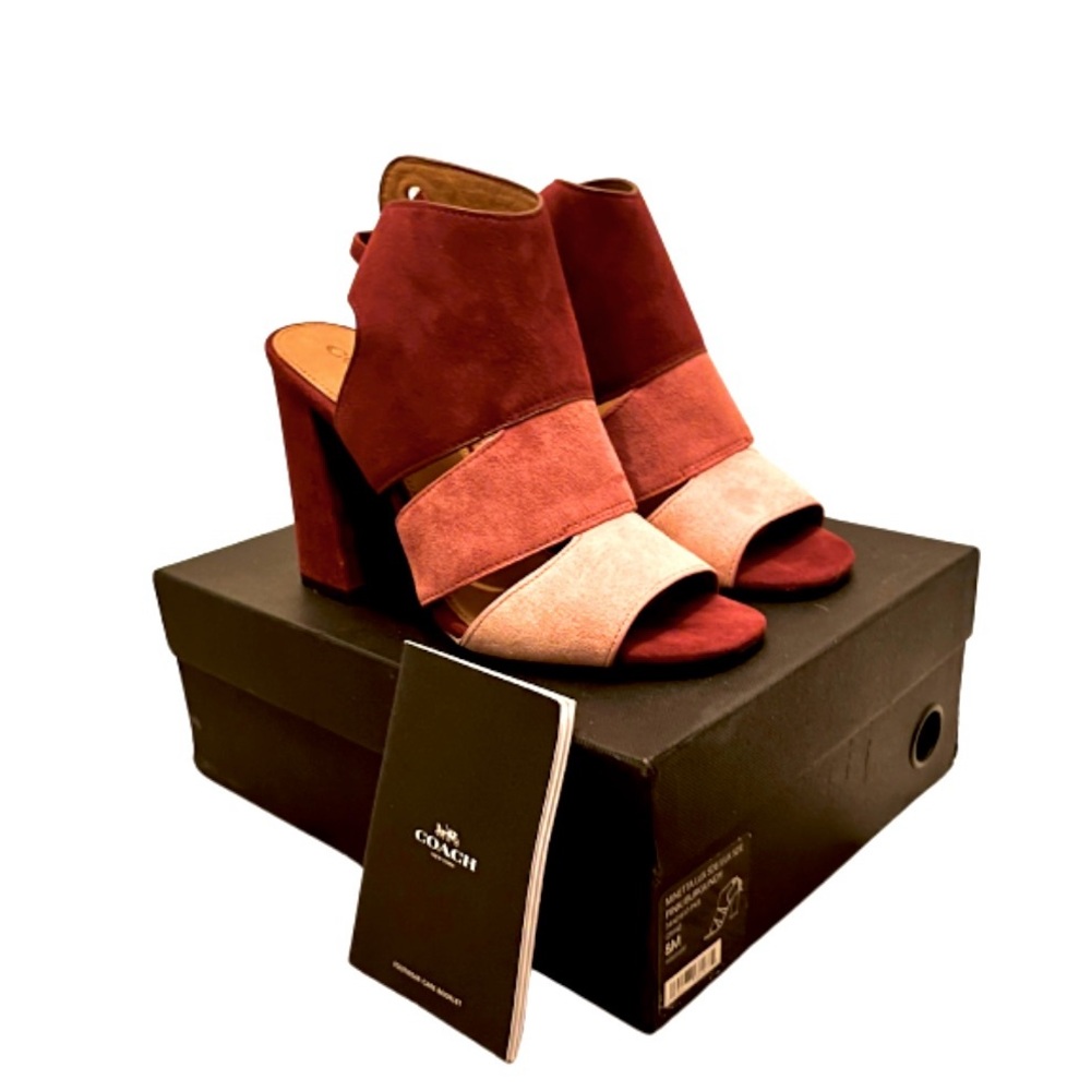Coach Minetta Colorblock Sandal